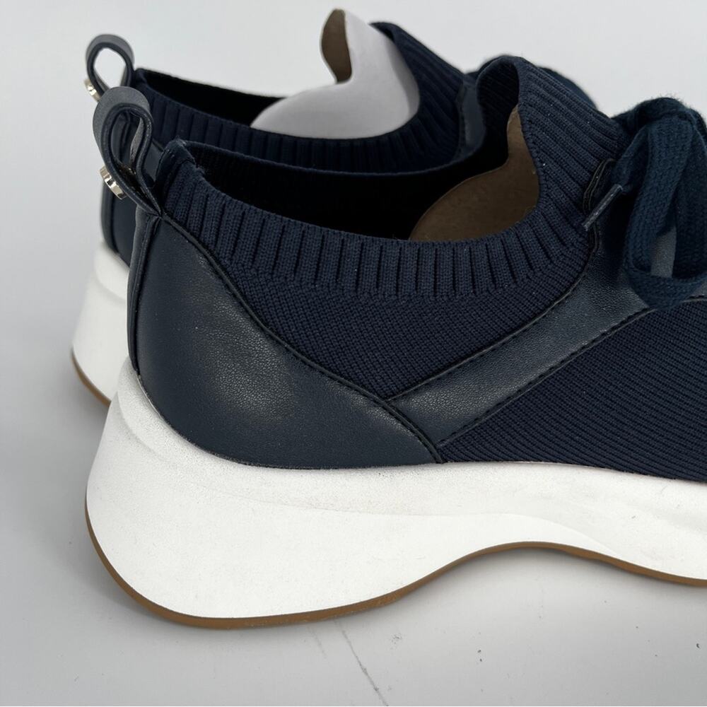Giani Bernini Floraa Knit Sneakers Navy Memory Foam - Size 9 - Picture 7 of 14